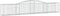 vidaXL - Schanskorven - 8 - st - gewelfd - 400x50x60/80 - cm - gegalvaniseerd - ijzer