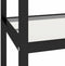 vidaXL - Schap - 100x36x90 - cm - gehard - glas