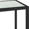 vidaXL - Schap - 100x36x90 - cm - gehard - glas - transparant - en - witmarmerkleurig