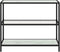 vidaXL - Schap - 100x36x90 - cm - gehard - glas - transparant - en - witmarmerkleurig