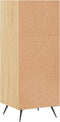 vidaXL - Schappenkast - 34,5x32,5x90 - cm - bewerkt - hout - sonoma - eikenkleurig