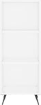 vidaXL - Schappenkast - 34,5x32,5x90 - cm - bewerkt - hout - wit
