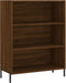 vidaXL - Schappenkast - 69,5x32,5x90 - cm - bewerkt - hout - bruin - eikenkleur
