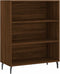 vidaXL - Schappenkast - 69,5x32,5x90 - cm - bewerkt - hout - bruin - eikenkleur