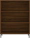 vidaXL - Schappenkast - 69,5x32,5x90 - cm - bewerkt - hout - bruin - eikenkleur