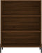 vidaXL - Schappenkast - 69,5x32,5x90 - cm - bewerkt - hout - bruin - eikenkleur