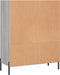 vidaXL - Schappenkast - 69,5x32,5x90 - cm - bewerkt - hout - grijs - sonoma - eiken