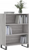 vidaXL - Schappenkast - 69,5x32,5x90 - cm - bewerkt - hout - grijs - sonoma - eiken