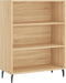 vidaXL - Schappenkast - 69,5x32,5x90 - cm - bewerkt - hout - sonoma - eikenkleurig