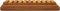 vidaXL - Schappenkast - inklapbaar - 3-laags - 70x31x63 - cm - acaciahout - bruin