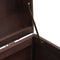 vidaXL - Schatkist - met - sloten - 110x50x39,5 - cm - multiplex - donkerbruin