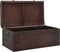 vidaXL - Schatkist - met - sloten - 79,5x39,5x39,5 - cm - multiplex - donkerbruin
