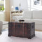 vidaXL - Schatkist - vintage - stijl - 66x38x40 - cm - hout