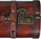 vidaXL - Schatkisten - 2 - st - vintage-stijl - hout - bruin