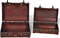 vidaXL - Schatkisten - 2 - st - vintage-stijl - hout - bruin