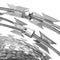 vidaXL - Scheermesprikkeldraad - concertina - gegalvaniseerd - staal - 300 - m