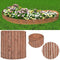 vidaXL - Scherm - 1000x30 - cm - schors
