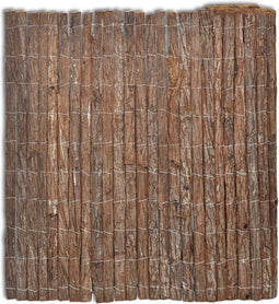 vidaXL - Scherm - 400x100 - cm - schors