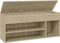 vidaXL - Schoenbank - 105x30x45 - cm - bewerkt - hout - sonoma - eikenkleurig