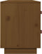 vidaXL - Schoenenbank - 100x34x45 - cm - massief - grenenhout - honingbruin