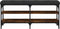 vidaXL - Schoenenbank - 102x32x47 - cm - bewerkt - hout - gerookt - eikenkleurig