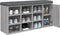 vidaXL - Schoenenbank - 102x32x50 - cm - bewerkt - hout - grijs - sonoma - eikenkleur
