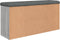 vidaXL - Schoenenbank - 102x32x50 - cm - bewerkt - hout - grijs - sonoma - eikenkleur