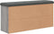 vidaXL - Schoenenbank - 102x32x50 - cm - bewerkt - hout - grijs - sonoma - eikenkleur