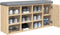 vidaXL - Schoenenbank - 102x32x50 - cm - bewerkt - hout - sonoma - eikenkleurig