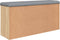 vidaXL - Schoenenbank - 102x32x50 - cm - bewerkt - hout - sonoma - eikenkleurig