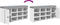 vidaXL - Schoenenbank - 102x32x50 - cm - bewerkt - hout - wit