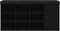 vidaXL - Schoenenbank - 102x32x50 - cm - bewerkt - hout - zwart