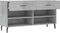 vidaXL - Schoenenbank - 102x35x55 - cm - bewerkt - hout - betongrijs