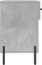 vidaXL - Schoenenbank - 102x35x55 - cm - bewerkt - hout - betongrijs