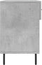 vidaXL - Schoenenbank - 102x35x55 - cm - bewerkt - hout - betongrijs