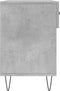 vidaXL - Schoenenbank - 102x35x55 - cm - bewerkt - hout - betongrijs