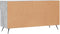 vidaXL - Schoenenbank - 102x35x55 - cm - bewerkt - hout - betongrijs