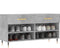 vidaXL - Schoenenbank - 102x35x55 - cm - bewerkt - hout - betongrijs