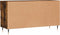 vidaXL - Schoenenbank - 102x35x55 - cm - bewerkt - hout - gerookt - eikenkleurig