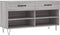 vidaXL - Schoenenbank - 102x35x55 - cm - bewerkt - hout - grijs - sonoma - eikenkleur