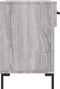 vidaXL - Schoenenbank - 102x35x55 - cm - bewerkt - hout - grijs - sonoma - eikenkleur