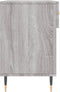 vidaXL - Schoenenbank - 102x35x55 - cm - bewerkt - hout - grijs - sonoma - eikenkleur
