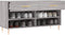 vidaXL - Schoenenbank - 102x35x55 - cm - bewerkt - hout - grijs - sonoma - eikenkleur