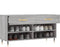 vidaXL - Schoenenbank - 102x35x55 - cm - bewerkt - hout - grijs - sonoma - eikenkleur