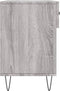 vidaXL - Schoenenbank - 102x35x55 - cm - bewerkt - hout - grijs - sonoma - eikenkleur