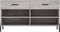 vidaXL - Schoenenbank - 102x35x55 - cm - bewerkt - hout - grijs - sonoma - eikenkleur