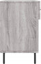 vidaXL - Schoenenbank - 102x35x55 - cm - bewerkt - hout - grijs - sonoma - eikenkleur