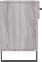 vidaXL - Schoenenbank - 102x35x55 - cm - bewerkt - hout - grijs - sonoma - eikenkleur