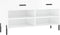 vidaXL - Schoenenbank - 102x35x55 - cm - bewerkt - hout - hoogglans - wit