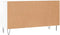 vidaXL - Schoenenbank - 102x35x55 - cm - bewerkt - hout - hoogglans - wit